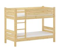 Lit superposé extra stable pin massif 80x190 accessoires variables