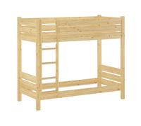 Lit superposé extra stable pin massif 80x190 accessoires variables