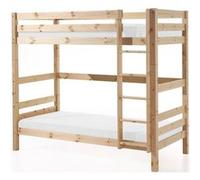 Vipack Pino Lit Superpos Pin Massif Bois Nature + Lit Gigogne