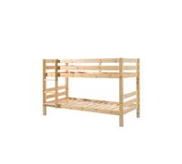 SLEEPY - Lit Superposé H140 en Pin Naturel 90x200cm - Altobuy Marron G