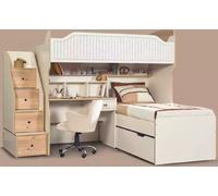 Lit superposé Lit surélevé Lit superposé avec bureau Deux lits
