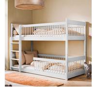 Lit superposé pour enfant - Transformable en 2 lits simples - Taille de couchage 90x190 cm - Autres tailles 80x180 / 90x200 -