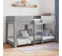 Lit Superposé pour Enfants Bois d'ingénierie d'Enfant superposé moderne vidaXL v