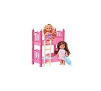 Lit superposé pour poupées - SIMBA - 105733847 - Poupées 12 cm - Démontable en 2 lits - Coffret 13 pièces