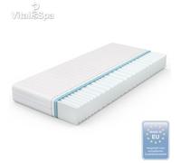 VitaliSpa Lit d'enfant Enzo, Blanc, 90x200 cm avec Matelas
