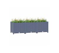 Lit surélevé 120x40x38 cm Polypropylène