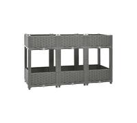 Lit surélevé 120x40x71 cm Polypropylène153299