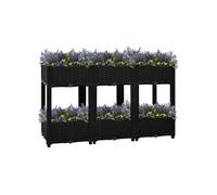 vidaXL Lit surélevé 120x40x71 cm Polypropylène