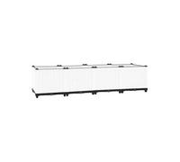 vidaXL Lit surélevé Jardinière en polypropylène pour légumes et herbes