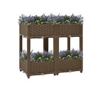 Lit surélevé 80x40x71 cm Polypropylène