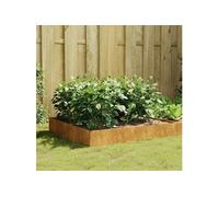 Lit Surélevé de Jardin, Bac à Fleurs, Pot de Plantes, Boîte à Fleurs, Jardinière de Patio Terrasse Balcon Extérieur, 824515