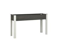Vidaxl Lit Surélevé De Jardin Gris 120x40x75 Cm Wpc