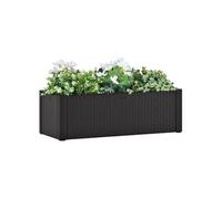 Prolenta Premium - Lit Surélevé De Jardin Système Arrosage Anthracite 100x43x33 Cm Anthracite