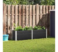 Lit Surélevé de Jardin WPC 150x100x91 cm Pot de Fleur Plante Jardinière vidaXL