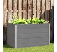 Lit Surélevé de Jardin WPC 150x100x91 cm Pot de Fleur Plante Jardinière vidaXL