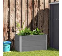 Lit Surélevé de Jardin WPC 150x100x91 cm Pot de Fleur Plante Jardinière vidaXL
