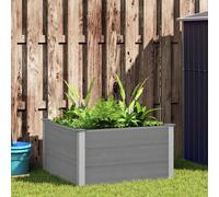 Lit Surélevé de Jardin WPC 150x100x91 cm Pot de Fleur Plante Jardinière vidaXL