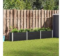 Lit Surélevé de Jardin WPC 150x100x91 cm Pot de Fleur Plante Jardinière vidaXL