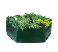 Lit surélevé en tissu, lits surélevés en tissu pour le jardin, lit surélevé avec jardinière à légumes à 6 grilles | Lit surélevé en tissu multifonctionnel durable imperméable de 27 gallons