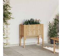 vidaXL Lit surélevé de jardin brun 70 x 35 x 70 cm bambou