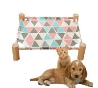 Lit surélevé pour animaux de compagnie, Lit pour chat avec hamac pour animaux de compagnie, Lits de couchage pour chien, meubles d'intérieur pour chat, hamacs pour chien, lits surélevés pour d