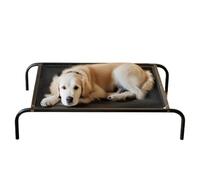 Lit Surélevé Pour Chien, Cage De Transport Aérée Pour Animal Intérieur, Lit De Repos En Maillage Pour Animaux Par Temps Chaud Intérieur Extérieur Balcon Camping Voyage Plage Terrasse Appartement