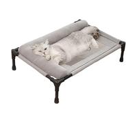 Lit surélevé pour chien - Design en maille rafraîchissante respirante, cadre surélevé, canapé lavable animal de compagnie, endroit couchage confortable | chiot, , lapin, maison, chambre à couche