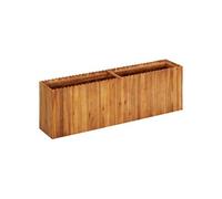 vidaXL Lit surélevé de jardin 150x30x50 cm Bois massif d'acacia