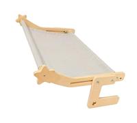 Lit suspendu multi-usage avec crochets métalliques renforcés, parfait pour les animaux domestiques pour se détendre, siège de fenêtre réglable en largeur pour animal domestique, fabriqué à partir de