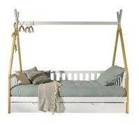 Lit Tipi Avec Barrire Et Tiroir