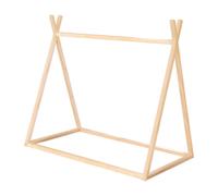 Lit Tipi En Bambou Fsc® Pour Enfant - Lit Montessori Au Sol Naturel 70X140