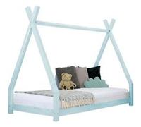 Lit tipi enfant NAKANA 120 x 200 bleu clair Bleu G