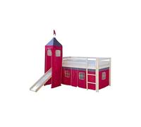 Lit Toboggan - Avec Tour Et Rideaux