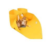 Lit tunnel pour animal domestique, lit tunnel pour chat, maison de la grotte de chat en feutre, jouets d'enrichissement de cachette déformable, jouets d'exercice de jeux de chaton démonte