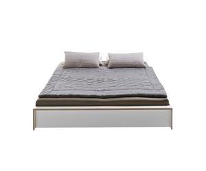 Lit une personne Flai 140x200cm bed edge H 34cm/insertion depth 14cm
