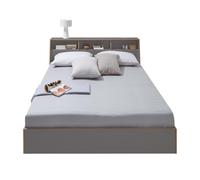 Lit une personne Slope 140x200cm LxWxH 224x144.6x74cm/bed edge H34cm