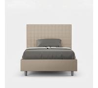 Lit une place et demie 120x190 avec rangement design Sunny P