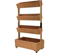 Lit vertical Strend Pro, 4 étages, avec roues, 85x45x147 cm
