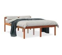 Vidaxl Lit Pour Personne Âgée Sans Matelas 120x190 Cm Bois Pin Massif Marron