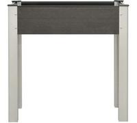 Lit Surélevé de Jardin 125x40x75 cm WPC Jardinière Pot à Plantes Fleurs vidaXL