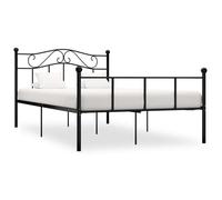 Bedframe metaal zwart 120x200 cm284525