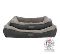 Lit Vital Bendson 90 × 60 cm gris foncé/gris clair