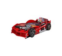 Vipack Lit voiture pour enfant en bois 90 x 200 cm - Max - SCMAX200R