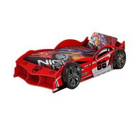 Lit Voiture de Course 90x200cm rouge - FORMULA RED