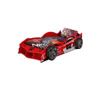 Lit Enfant Voiture "Carbeds" 90x200cm Rouge