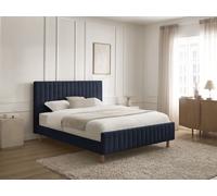 Lit ZELVA avec lattes massives bleu 140x190 BOBOCHIC 140x190 Bleu