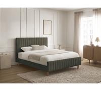 Lit ZELVA avec lattes massives vert 140x190 BOBOCHIC 140x190 Vert