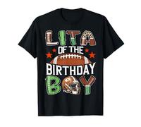 Lita of the Birthday Boy Game Day Football T-Shirt