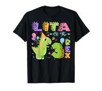 Lita Of The Three Rex 3e anniversaire dinosaure fête T-Shirt