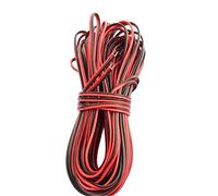 LitaElek 20m Câble d'extension Bande LED 2 Broches Corde Rallonge Ruban LED Extension Cable LED Stripe Connecteur Fil 22AWG pour SMD 3528 2835 5050 5630 LED Strip et autres Dispositifs DC 5V- 24V